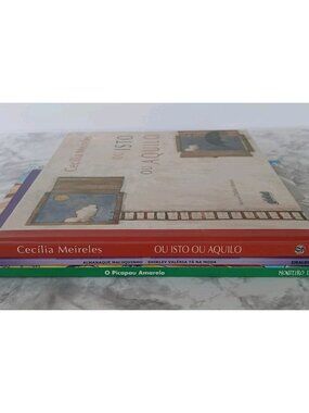 Portuguese Children’s Book Lot (3) Monteiro Lobato Ziraldo Cecília Meireles
